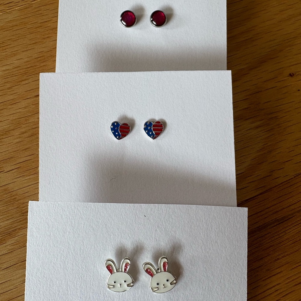 Assorted Stud Earrings